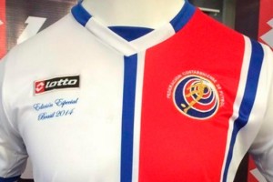 Lotto homenaje&oacute; la participaci&oacute;n de Costa Rica en Brasil 2014 con una camiseta especial