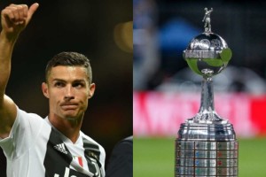 ¿Homenaje a Cristiano Ronaldo en la intro de la Libertadores?