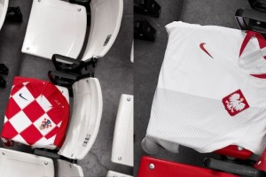 Adem&aacute;s de Brasil, Nike present&oacute; los dise&ntilde;os mundialistas de la indumentaria para Polonia y Croacia