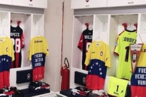 Crotone: el equipo italiano que homenaje&oacute; a las v&iacute;ctimas en Venezuela