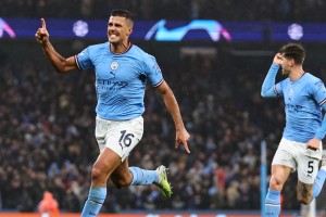 El curioso r&eacute;cord que rompi&oacute; Rodri tras la victoria del Manchester City en el cl&aacute;sico ante el United