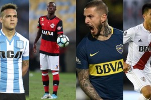 Cuando los goles cotizan en euros. Los 10 delanteros m&aacute;s caros de la Libertadores 2018