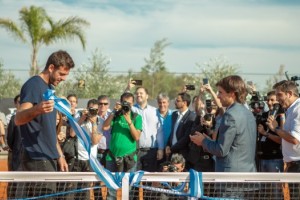 Haras del Sur present&oacute; a Del Potro como nuevo embajador e imagen de marca