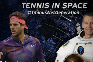 Del Potro protagonizará el “primer partido de tenis en el Espacio” con astronautas de la NASA
