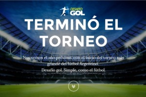 Desafío Gol cierra con gran éxito su primera temporada