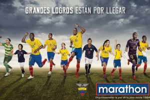 Marathon present&oacute; las nuevas camisetas de Ecuador para la Copa Am&eacute;rica