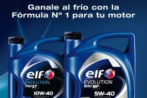 Nueva promoci&oacute;n de ELF: "Ganale al fr&iacute;o con la F&oacute;rmula N&ordm; 1 para tu motor"
