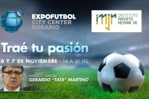 El "Instituto Projeto Neymar Jr" estar&aacute; en Expo F&uacute;tbol City Center Rosario