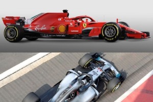Ferrari y Mercedes presentaron sus modelos 2018 bajo un innovador diseño de ingeniería