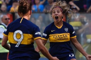 De festejar como Pratto a marcar un triplete en el primer Supercl&aacute;sico del f&uacute;tbol femenino 