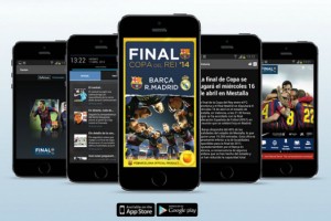 El Barcelona lanza la aplicaci&oacute;n para la final de la Copa del Rey