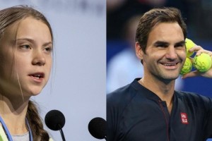 El motivo por el cual Greta Thunberg atac&oacute; a Federer y a uno de sus patrocinadores