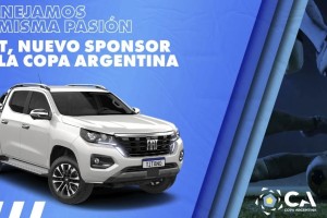 FIAT es sponsor oficial de la Copa Argentina 2026