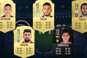 Los jugadores del f&uacute;tbol argentino con mejor puntaje en el FIFA21
