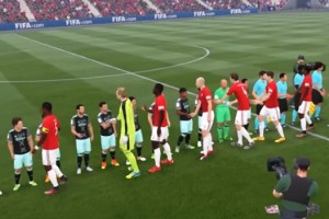 El partido virtual que enfrent&oacute; a los m&aacute;s altos con los m&aacute;s bajos del FIFA17 