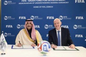 La FIFA recibió una inversión de 1.000 millones de dólares por parte de Arabia Saudita
