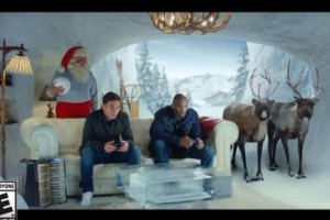 Messi y Kobe Bryant juegan al FIFA16 en un comercial navideño
