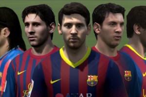 La evolución de Messi en el FIFA desde 2005/6 hasta 2016