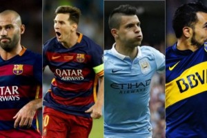 4 argentinos, 2 chilenos, 2 uruguayos y 1 colombiano nominados al Equipo del A&ntilde;o de la FIFA