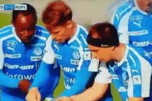 Un equipo finlandés festejó un gol con Pokemon GO