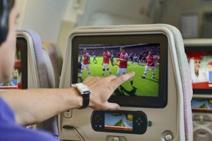 Fly Emirates transmite las finales de la UEFA desde sus vuelos