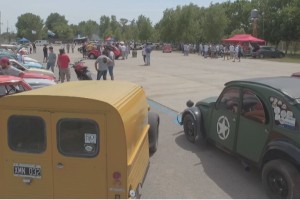 El Citro&euml;n 3cv festej&oacute; sus 50 a&ntilde;os en Dolores