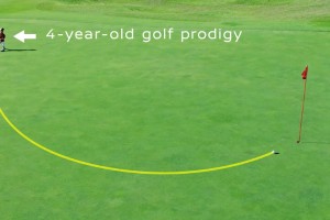 ProPILOT golf ball de Nissan convierte a cada conductor en un profesional