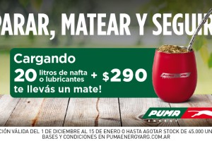 Puma Energy present&oacute; su promoci&oacute;n de verano: &ldquo;Parar, Matear y Seguir&rdquo;