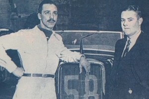 La historia detr&aacute;s del primer piloto en llevar publicidad en su auto, antes de la F&oacute;rmula 1