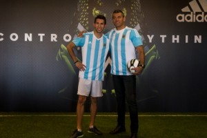 Goycochea se uni&oacute; a la revoluci&oacute;n del f&uacute;tbol en la Casa Am&eacute;rica de adidas