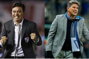 El homenaje que comparten Gallardo y Renato Gaúcho, los entrendores semifinalistas