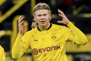 Con Haaland de l&iacute;der, los mejores estrenos goleadores de la Champions League 