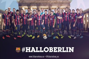 #HalloBerlin; as&iacute; festej&oacute; el Barcelona el pase a la final de Champions