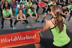 Herbalife ingres&oacute; al Record Guinness con un entrenamiento de alta intensidad