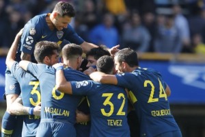 La particular ubicaci&oacute;n desde donde un hincha de Boca vio a su equipo