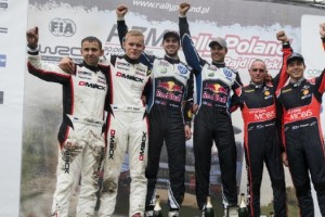 Buena actuación del equipo Hyundai en el WRC de Polonia