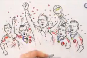 Dibuje Maestro: la vida de Ariel Holan en dibujos por FOX Sports