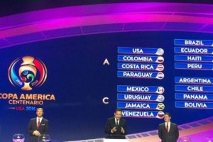 Ya est&aacute;n los horarios de los partidos de la Copa Am&eacute;rica Centenario