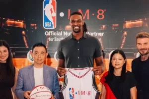 IM8, la marca de David Beckham, se asocia con la NBA para impulsar su expansi&oacute;n internacional