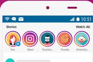 Instagram muestra anuncios de distintas marcas de manera consecutiva en sus stories