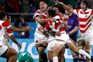 Jap&oacute;n registra r&eacute;cords de audiencia en todo el pa&iacute;s tras el triunfo ante Irlanda