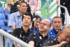 Tokio 2020 ya empieza a combatir el calor con nieve artificial para sus espectadores