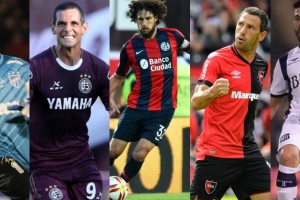 Los jugadores del f&uacute;tbol argentino que disputaron al menos un partido en cuatro d&eacute;cadas diferentes