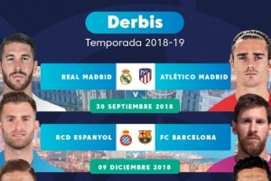 LaLiga revel&oacute; su calendario &iquest;cu&aacute;ndo se juegan los derbis?