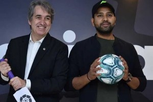 LaLiga se al&iacute;a con una figura de cr&iacute;cket y del gaming para crecer en India