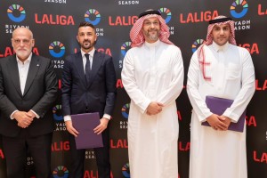LaLiga firmó un acuerdo de patrocinio con Arabia Saudita
