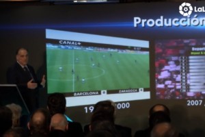 LaLiga de Espa&ntilde;a present&oacute; su &ldquo;nuevo estadio&rdquo;