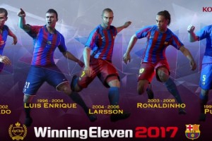 Barcelona tendrá un equipo de leyendas en el PES2017