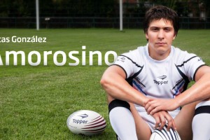 Topper presentó los nuevos botines de Lucas González Amorosino