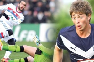 La historia entre “Licha” López y Emiliano Sala, en su debut en Francia